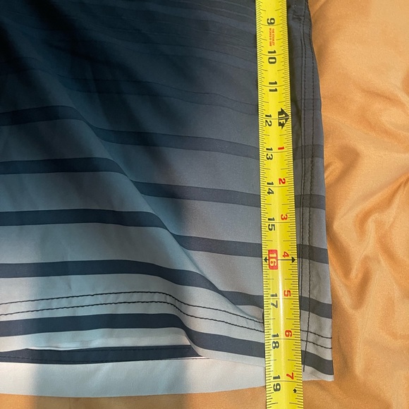 Summer Miami Surf Striped Beach Board Shorts Sz M (32-34) - Picture 7 of 8